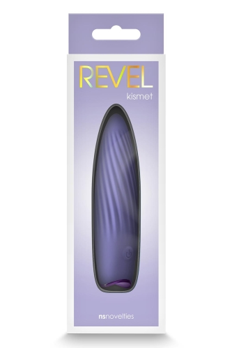Віброкуля для точки G бузкового кольору NS Novelties REVEL KISMET - 3