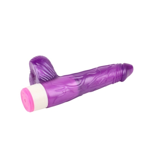 Вібратор реалістичний фіолетового кольору Chisa Luv Pleaser - 2