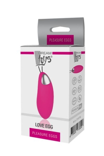 Виброяйцо розовое PLEASURE EGGS LOVE EGG - 6