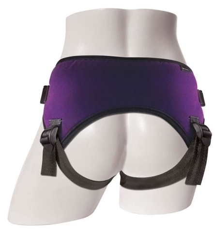Трусы для страпона Sportsheets Lush Strap On Пурпурные - 2