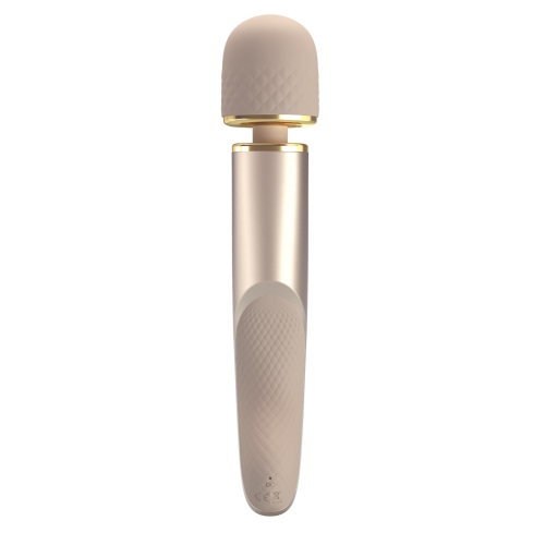 Вібромасажер золотистий мікрофон Lybaile PRETTY LOVE Interesting Massager Gold - 6