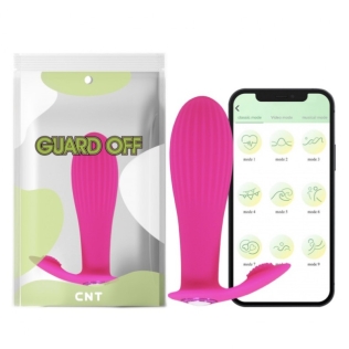 Массажер простаты с вибрацией Mini Naughty Butt Plug App Version розовый