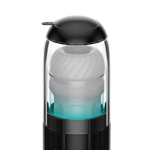 Автоматический смарт-мастурбатор с имитацией фрикций черный Kaotik Labs The Shockwave режим edging - 5