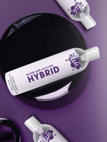 Лубрикант на водно силіконовій основі Wet Hybrid 30 мл - 3