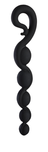 Анальні кульки Bendybeads Fun Factory чорні - 1