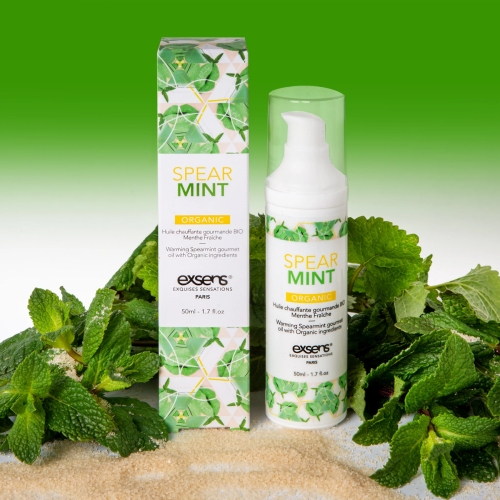 Масажне масло з ароматом м'яти EXSENS Organic 50мл - 5