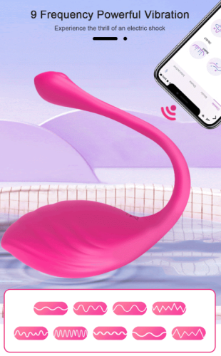 Виброяйцо вагинальное с пультом ДУ и управлением со смартфона розовое Sexy desires - 6