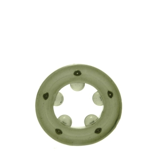 Эрекционное кольцо на член со встроенными магнитами серое Seven Creations Magnetic Cockring 