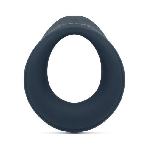 Эрекционное виброкольцо на член синее Boners Vibrating Cock Ring with Perineum Stimulation - 2