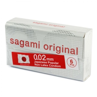 Полиуретановые презервативы Sagami Original 0.02мм 5 штук