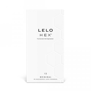 Презервативи латексні міцні Lelo Hex 12 шт