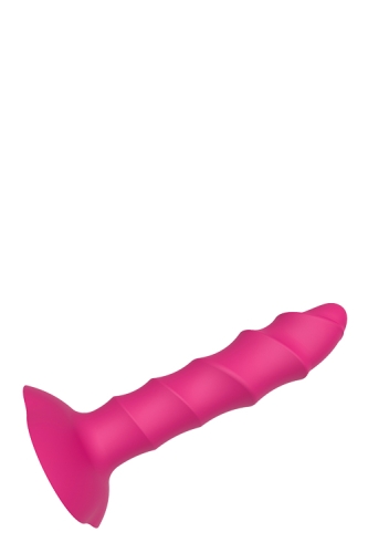 Анальный плаг с присоской розового цвета Dream Toys CHEEKY LOVE - 3