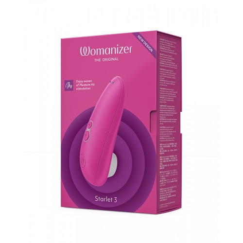 Вакуумный вибратор для клитора бесконтактный розовый Womanizer Starlet 3 - 7