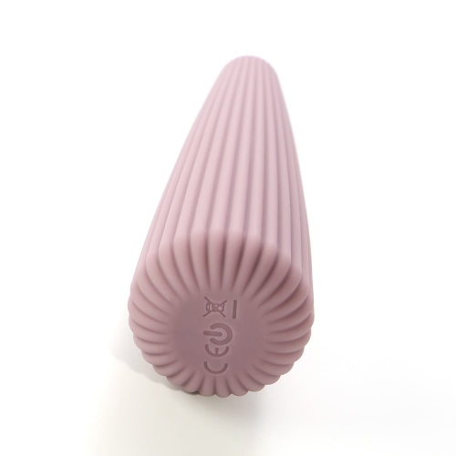 Вібратор конусний для клітора Sweet Em Velvet Lure фіолетовий - 3