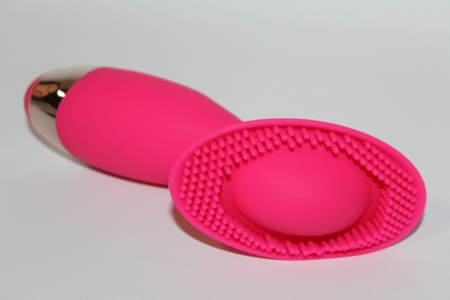 Вібратор для клітора Sweet Toys L 77 мм d 45 мм колір яскраво-рожевий - 2