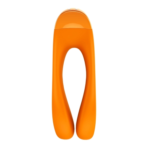Вібратор на палець Satisfyer (Сатісфаер) Помаранчевий Candy Cane - 2