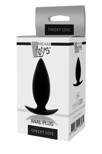 Анальна пробка чорна BOOTYFUL SMALL 3.7 INCH - 2