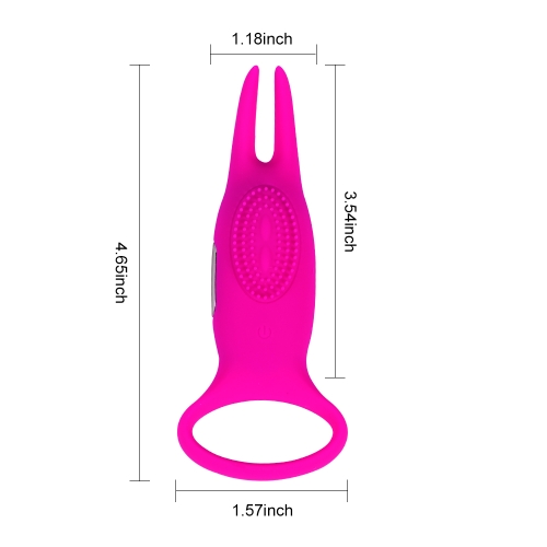 Вібромасажер для клітора Carol vibrating bullet - 6
