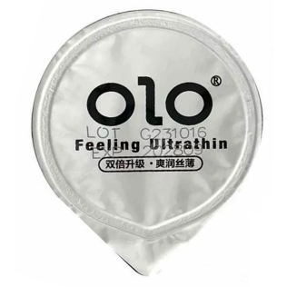 Ультратонкие презервативы с гиалуроновой кислотой OLO Feeling Ultrathin 1 штука