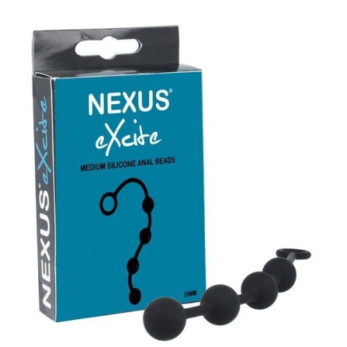 Анальні кульки Nexus Excite Medium Anal Beads - 1