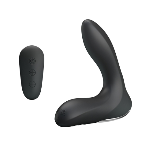 Вибромассажер простаты расширяющийся с пультом ДУ черный LYBAILE Mr. Play Remote Control Vibrating Prostate Massager - 3