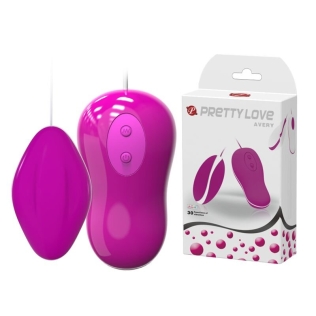 Виброяйцо фиолетовое серии Pretty Love AVERY 
