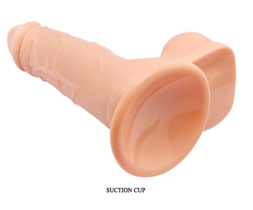 Вибратор на присоске с вращением реалистик BARBARA Genie 5,7 MULTI-SPEED VIBRATOR - 5