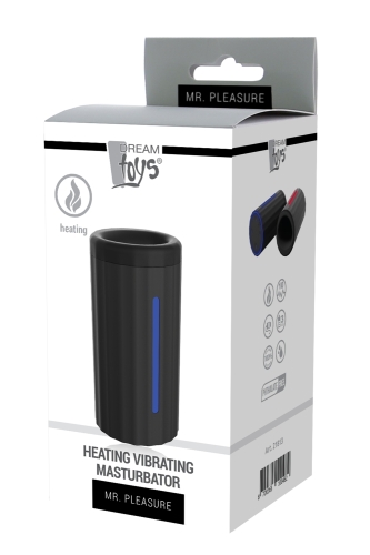 Вібраційний мастурбатор з функцією нагріву MR PLEASURE WARMING VIBRATING STROKER - 2