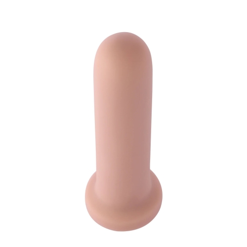 Насадка для секс-машин силіконовий тілесний Hismith Anal Plug Dildo система KlicLok - 4