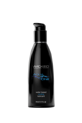 Лубрикант що охолоджує на водній основі Wicked Sensual Care Aqua chill 60 мл - 1