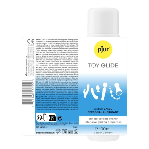 Лубрикант для игрушек на водной основе Pjur Toy Glide 100 мл - 2
