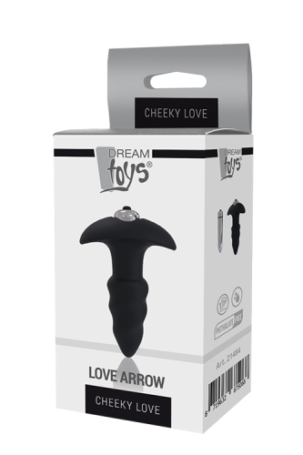 Анальная вибро пробка CHEEKY LOVE ARROW PLUG - 2