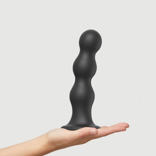 Насадка для страпона силиконовая черная Strap On Me Dildo размер XXL - 2