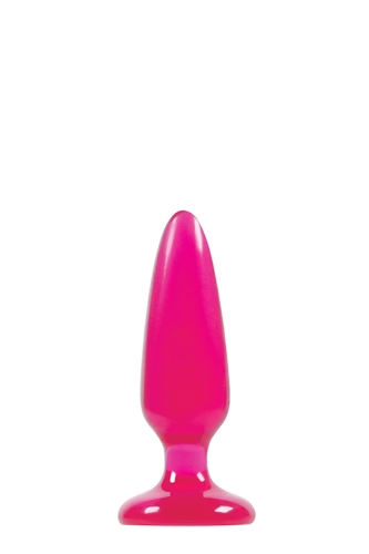 Анальний плаг рожевого кольору NS Novelties JELLY RANCHER PLEASURE - 1