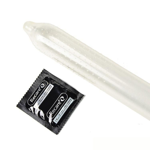 Презервативы с пупырышками аромат мороженое Recare Ice Cream Big Dotted Condoms Holographic 12 штук - 3