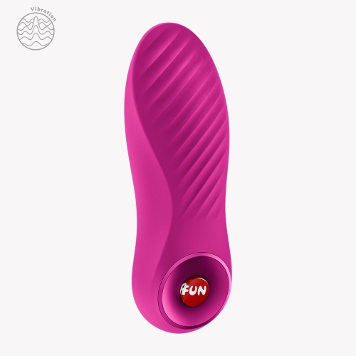 Клиторальный стимулятор пурпурного цвета Fun Factory Bijou Aquamarine 12 режимов вибрации - 4