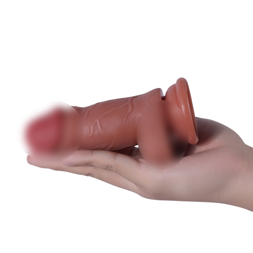 Фалоімітатор реалістичний на присосці тілесного кольору XISE &amp;quot;Mini penis&amp;quot; - 1