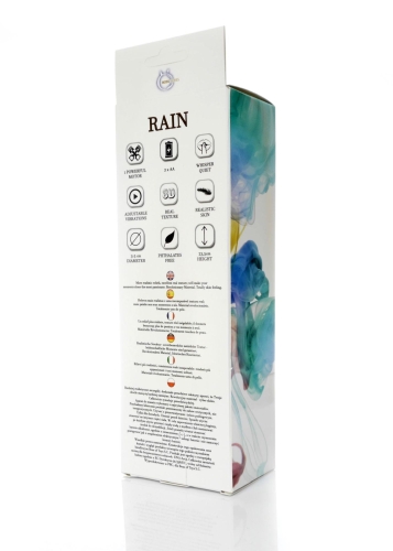 Вібратор реалістичний тілесного кольору Boss series Rain - 7