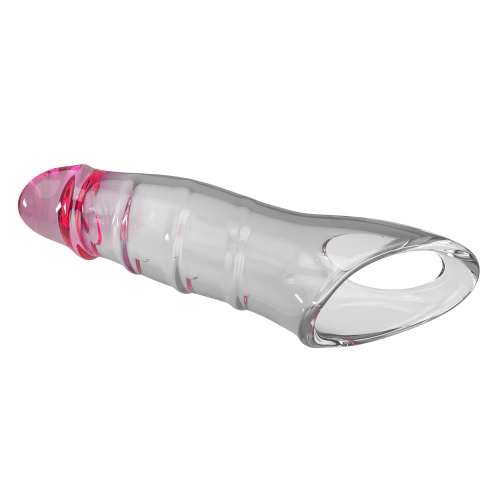 Насадка-презерватив на член прозора Lybaile PRETTY LOVE Damell Penis Sleeve - 9