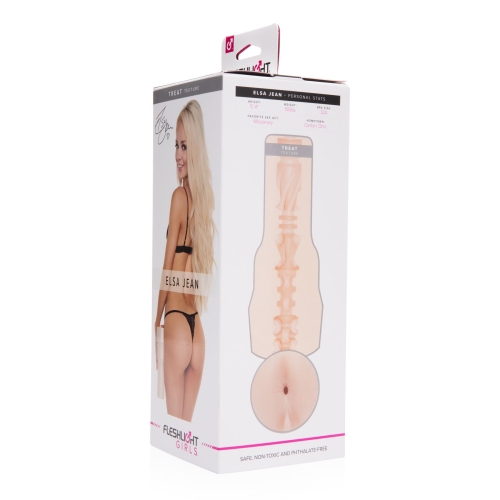 Мастурбатор анус порноакторки Elsa Jean тілесного кольору Fleshlight Treat - 5