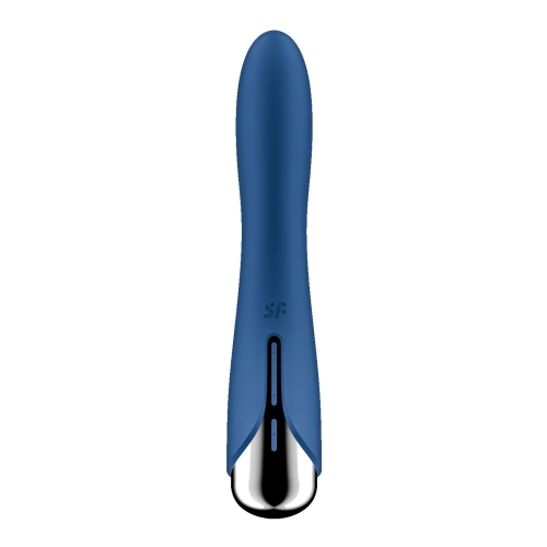 Вибратор вагинальный и для точки G с ротацией голубого цвета Satisfyer Spinning Vibe 1 - 6