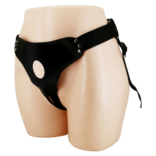 Трусики для страпона черного цвета LyBaile Pretty Love Harness briefs love spell - 7