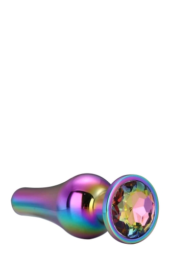 Анальна пробка конічної форми Dream Toys GLEAMING LOVE COLOURED PLEASURE PLUG S - 4