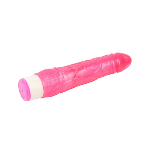 Вибратор реалистичный гелевый розового цвета Chisa Wild Penetrator - 2