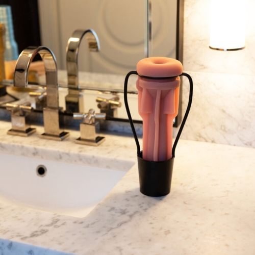 Підставка для просушування мастурбаторів чорного кольору Fleshlight - 3