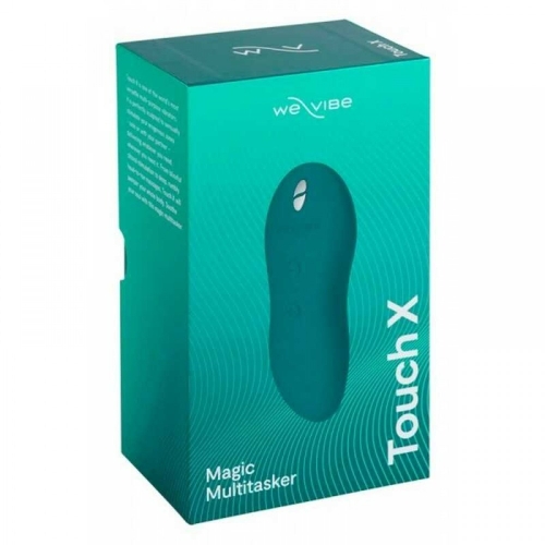 Вибратор для клитора силиконовый зеленый Touch X by We-Vib - 1