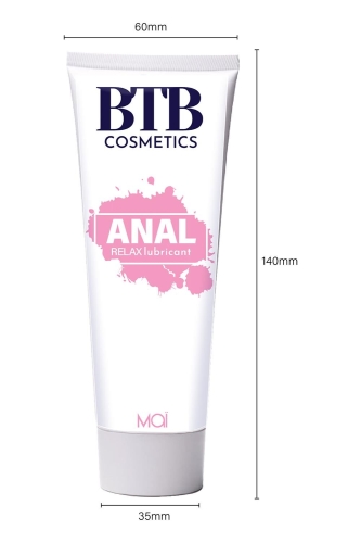 Анальний лубрикант на водній основі Mai BTB Anal Relax 100 мл - 2