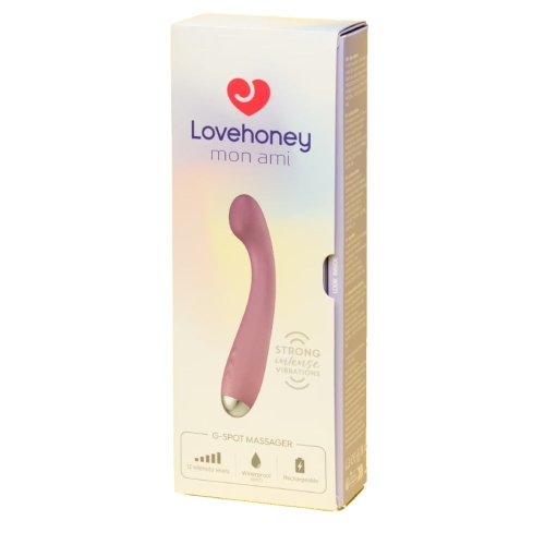 Вібратор для точки G фіолетовий Lovehoney Mon Ami G-spot - 7