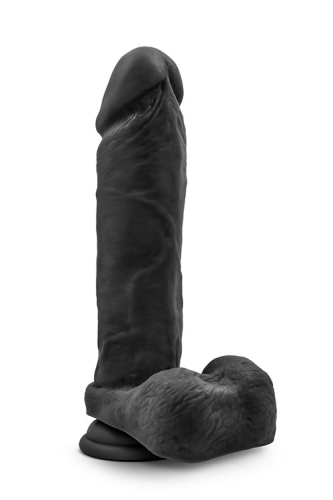 Фалоімітатор 19/5 см на присоску реалістичний кібершкіра AU NATUREL BOLD MASSIVE 9INCH DILDO - 3