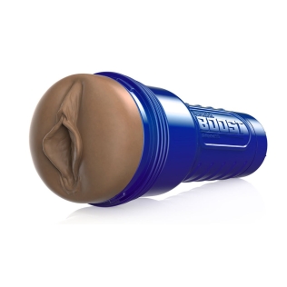 Мастурбатор вагіну в колбі коричневого кольору Fleshlight Boost Bang MD